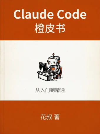 花叔著Claude Code橙皮书封面